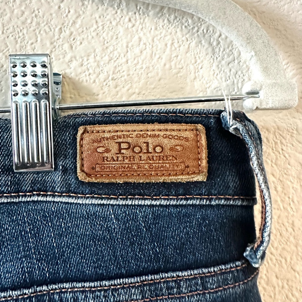 Polo Ralph Lauren Tompkins Mid Rise Skinny Crop Jeans - Picture 4 of 6